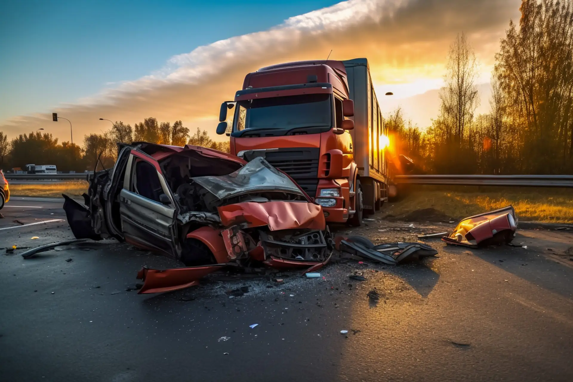 Truck accident lawyer George Ganim in Bridgeport, Connecticut, providing legal representation for victims of truck collisions.